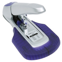 Rapesco blokhechter AV-69 nietmachine zilver/violet