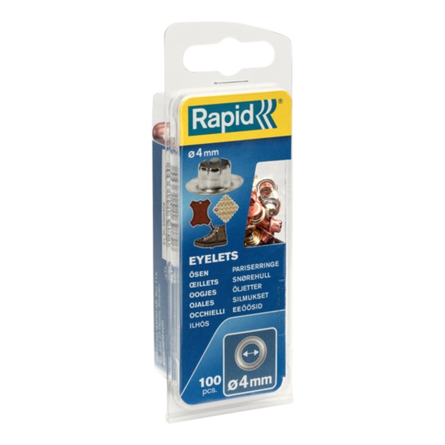 Rapid Eyelets / oogjes rond 4mm  - 100 stuks