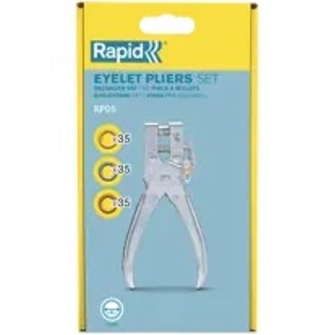 Rapid RP05 oogjestang voor 30 vel metaal + gratis ringen