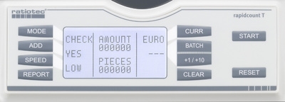 Ratiotec Rapidcount T 200 biljettelmachine