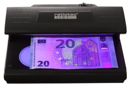 Ratiotec Soldi 185 valsgelddetector zwart