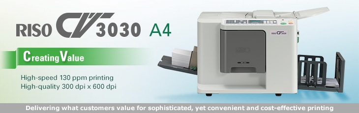 RISO CV 3030 duplicator / copyprinter A4