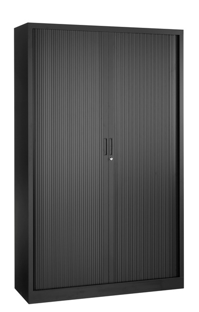 Roldeurkast 198x120x43cm incl. 4 legborden