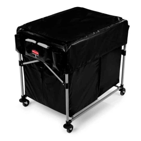 Rubbermaid frame opvangzak voor vouwwagen X-Cart, 300 liter, grijs