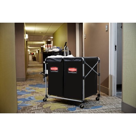 Rubbermaid frame voor vouwwagen X-Cart, 300 liter, grijs