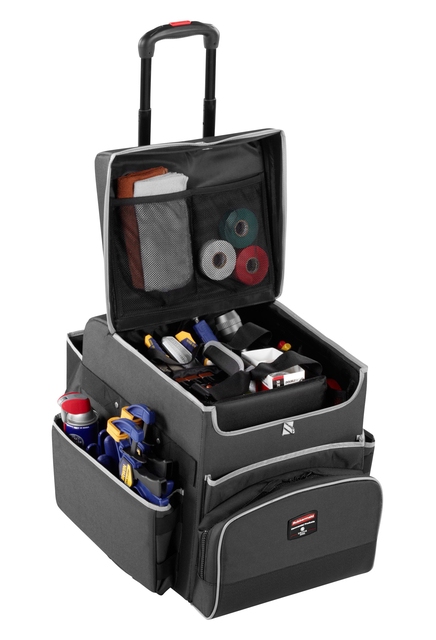 Rubbermaid Trolley Executive Quick Cart klein grijs