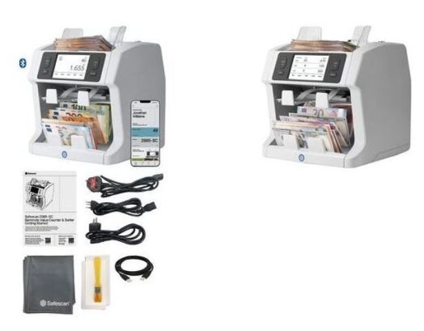 Safescan 2985-SC telmachachine voor bankbiljetten