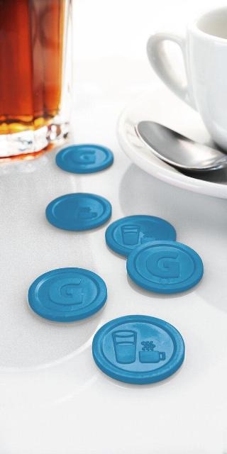 Sigel Horeca Drankenmunten kunststof Blauw