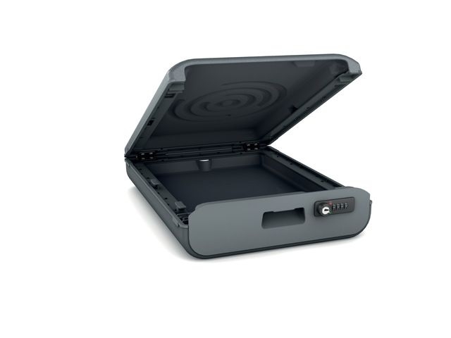 Sigel Office box S Move it antraciet ABS, 434x330x100mm