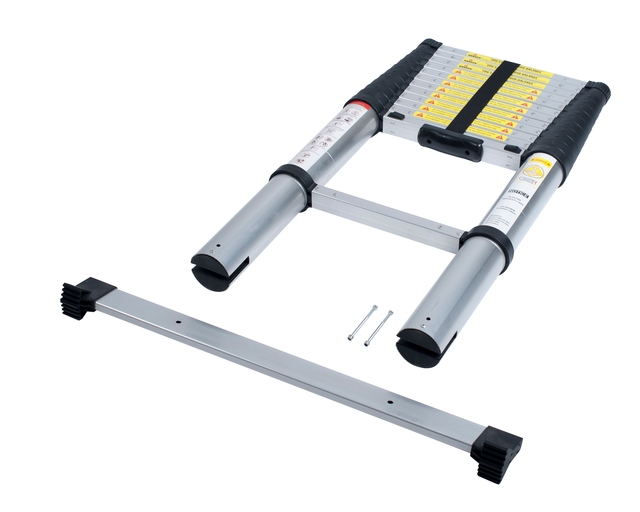 Telescopische ladder 3.80 m - 12 trede