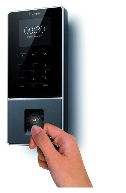 Tijdregistratiesysteem Timemoto TM-626 Met RFID & Vingerafdr