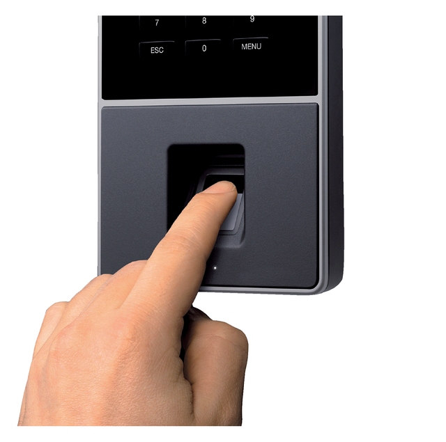 Tijdregistratiesysteem Timemoto TM-626 Met RFID & Vingerafdr