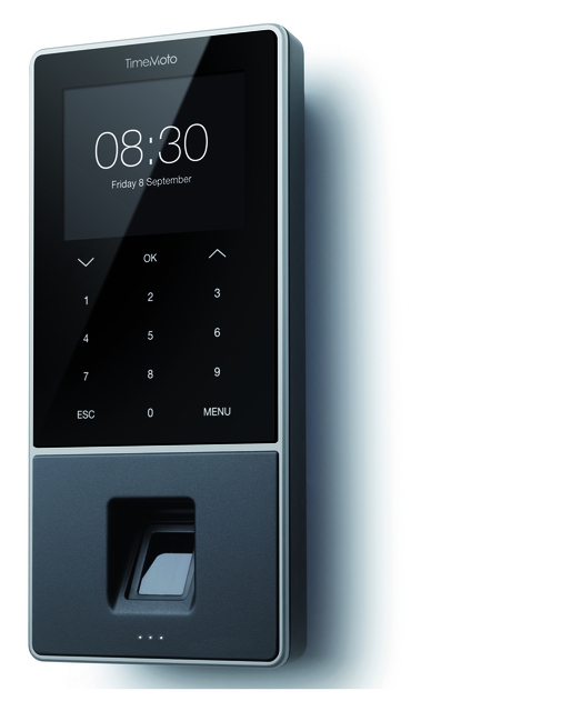 Tijdregistratiesysteem Timemoto TM-828 SC Met Mifare, RFID &