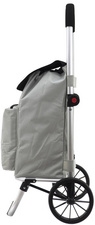 TRIOKY booschappentrolley Vik 38 liter zilver