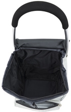 TRIOKY booschappentrolley Vik 38 liter zilver