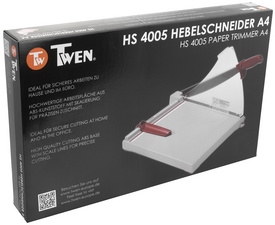 Twen papiersnijmachine A4 hefboom  HS 4005