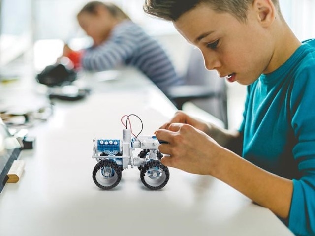 Zoutwater auto bouwpakket, educatief STEM speelgoed zonder batterijen
