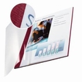 Leitz impressBIND soepele omslag 7 mm Rood 10 stuks