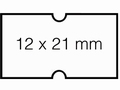 Etiket 12x21mm voor Prijstang Hallo 1Y wit afneembaar