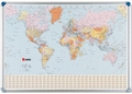 Nobo magnetische wandkaart Wereld