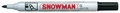 Snowman G-12 Permanent Marker 1-3 mm Zwart