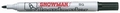 Snowman BG-12 Whiteboard Marker 1-3 mm Zwart