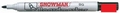 Snowman BG-12 Whiteboard Marker 1-3 mm Rood