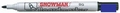 Snowman BG-12 Whiteboard Marker 1-3 mm Blauw