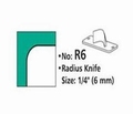 Rondhoekmes Warrior R6 van 6.0 mm voor rondhoeker