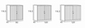 Roldeurkast Ariv - X' File 118.3 cm Hoog 100 cm Breed