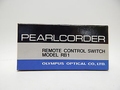 Olympus Pearlcorder Remote Control Switch Model RB1