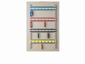 Sleutelbord ALCO wandbevestiging 300x445mm 32 sleutels