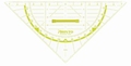 Aristo Geodriehoek voor schoolbord 80cm