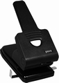 PAVO zware 2-gaats perforator 60 vel zwart