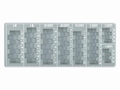 Muntensorteerbak 275x110x20mm Grijs