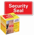 Avery 7312 verzegelingsetiket Security Seal rond 38 mm Rood
