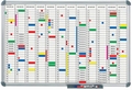 Maul Planbord Jaarplanner horizontale maandindeling 90x120cm