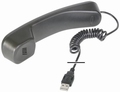 Digitus DA-70772 USB-telefoonhoorn Zwart