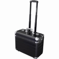 Trolley-pilotenkoffer Alumaxx DISCOVERY aluminium mat zwart