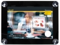 Securit Raamdisplay A3 - Zwart
