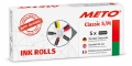METO Classic S prijstang inktrollen zwart - 5 stuks