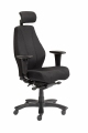 Bureaustoel XL 24 uurs Raptor stof heavy duty