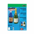 Sigel inkjet flesetiketten 80x120mm 85 grams