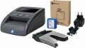 Valsgeld detector Safescan 155-S G2 complete set met oplaadbare batterij en biljetten stacker