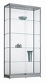 Vitrinekast H120 H200xB120XD40 cm