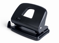 Perforator 2-gaats 20 vel zwart met lock
