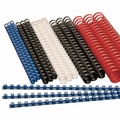 Bindrug plastic 16 mm 21-rings A4 100stuks
